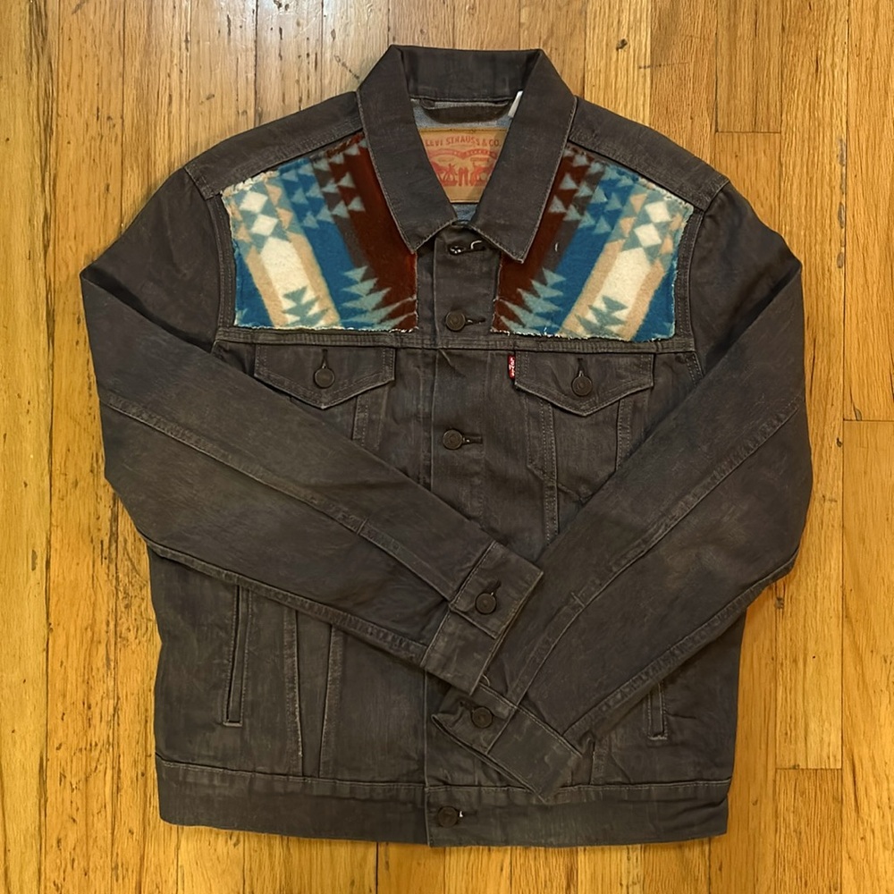 Levi’s Jacket With Pendleton Wool Accents - image 1